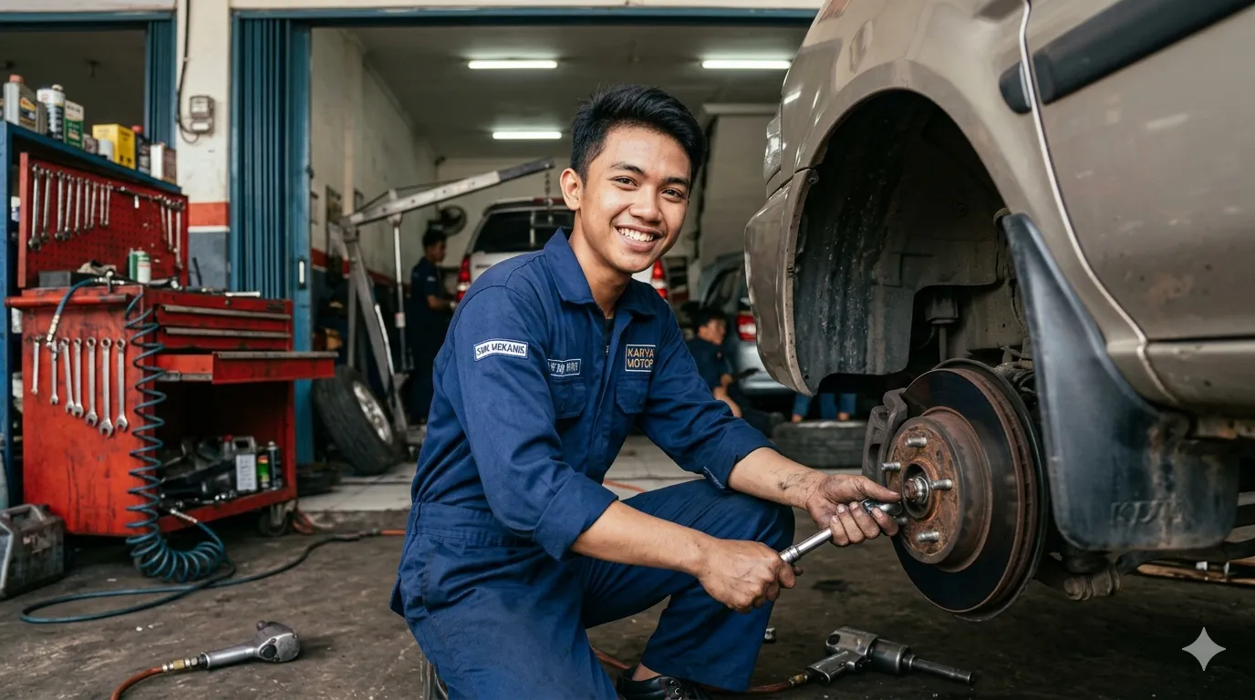 Contoh Surat Lamaran Kerja Mekanik Lulusan SMK Tanpa Pengalaman Terbaru