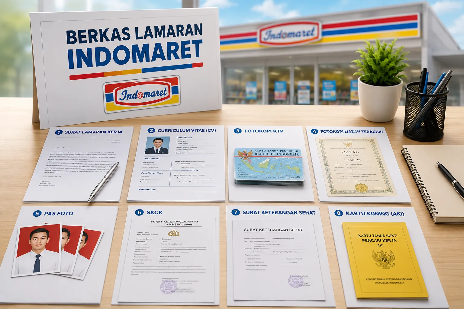 Berkas Lamaran Indomaret yang Perlu Disiapkan Sebelum Melamar Kerja