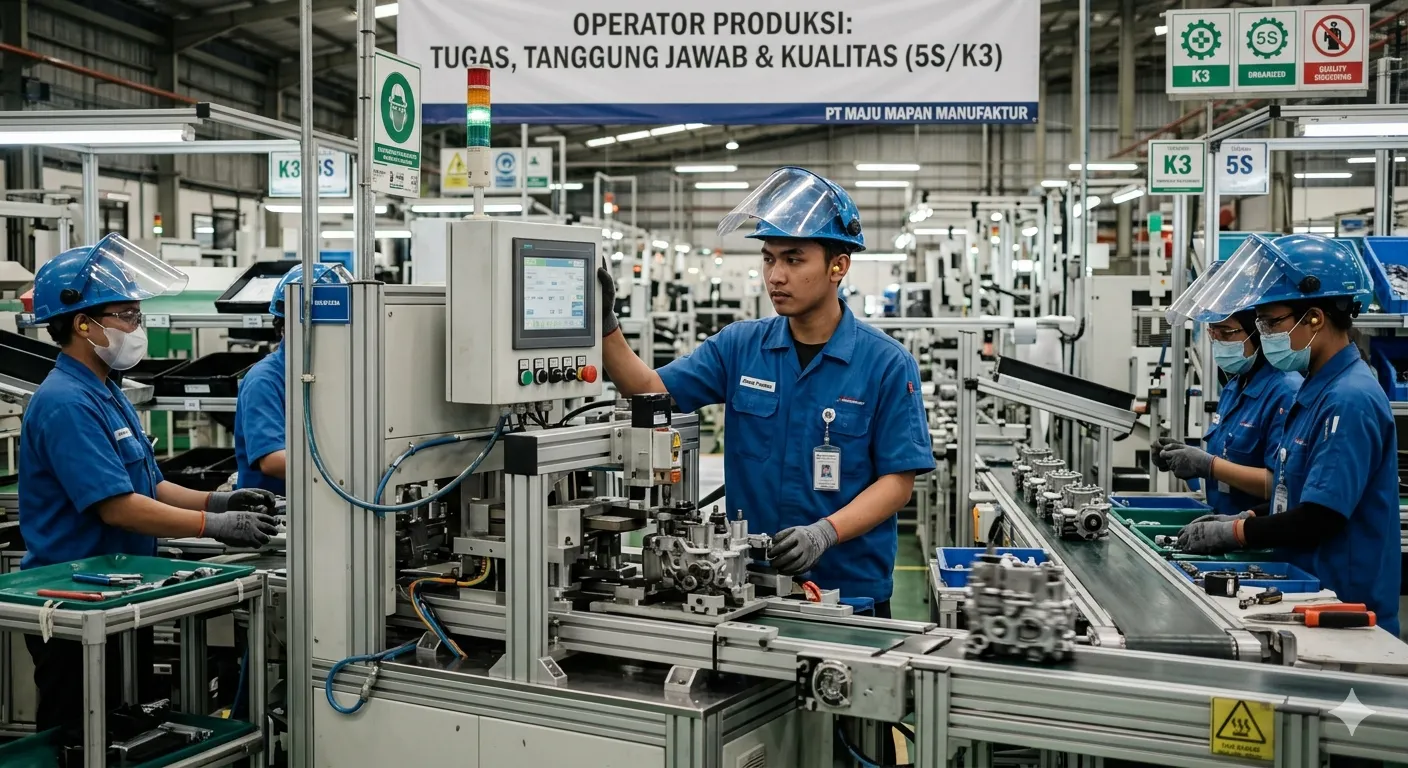 Contoh Deskripsi Pengalaman Kerja Operator Produksi (Berpengalaman & Pemula)