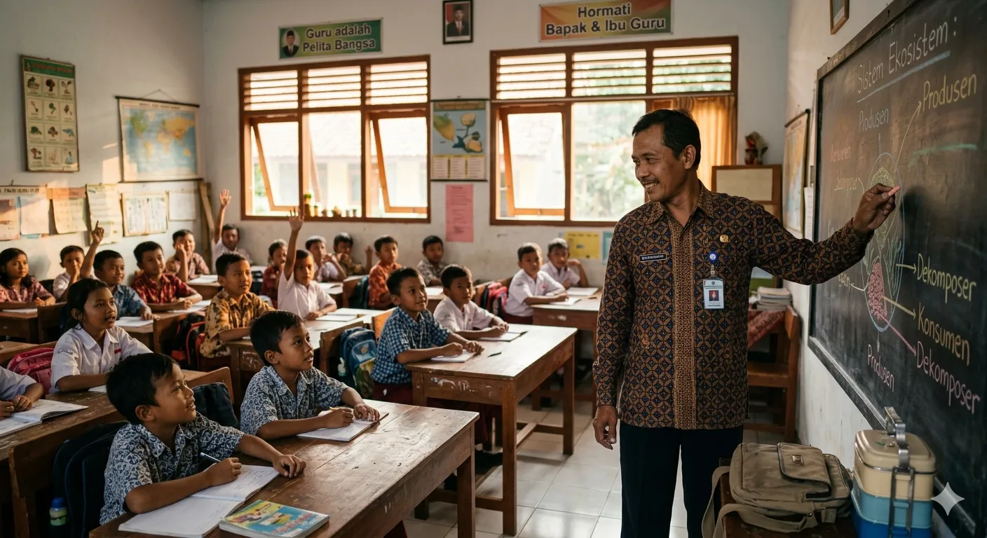 Contoh Surat Lamaran Kerja Guru Honorer SD, SMP, SMA, dan Swasta