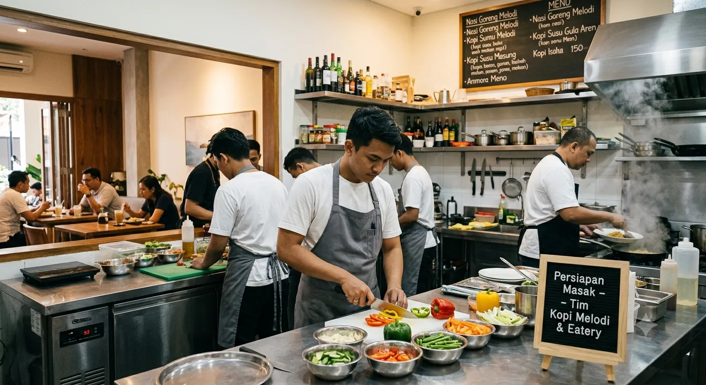 Contoh Surat Lamaran Kerja Cook Helper di Kafe atau Restoran Kekinian