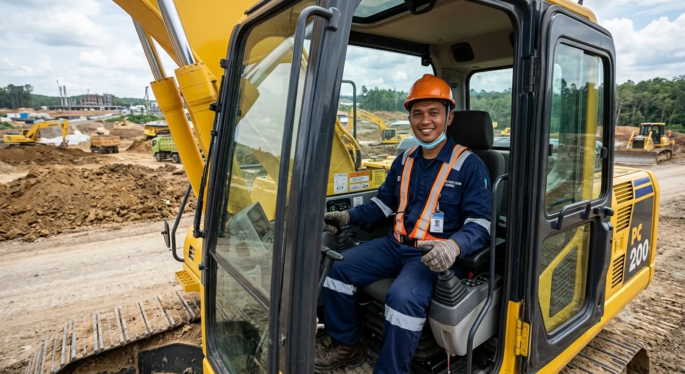 Contoh Surat Lamaran Kerja Operator Excavator Tulisan Tangan dan Ketik yang Benar