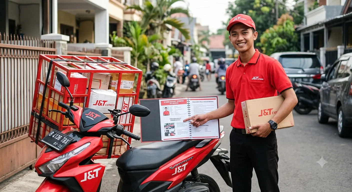 Contoh CV Kurir J&T yang Menarik dan Langsung Dilirik HRD