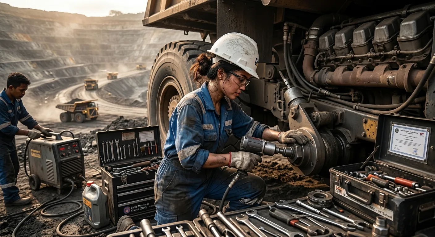 Contoh CV Mekanik Tambang Alat Berat yang Profesional dan Dilirik HRD