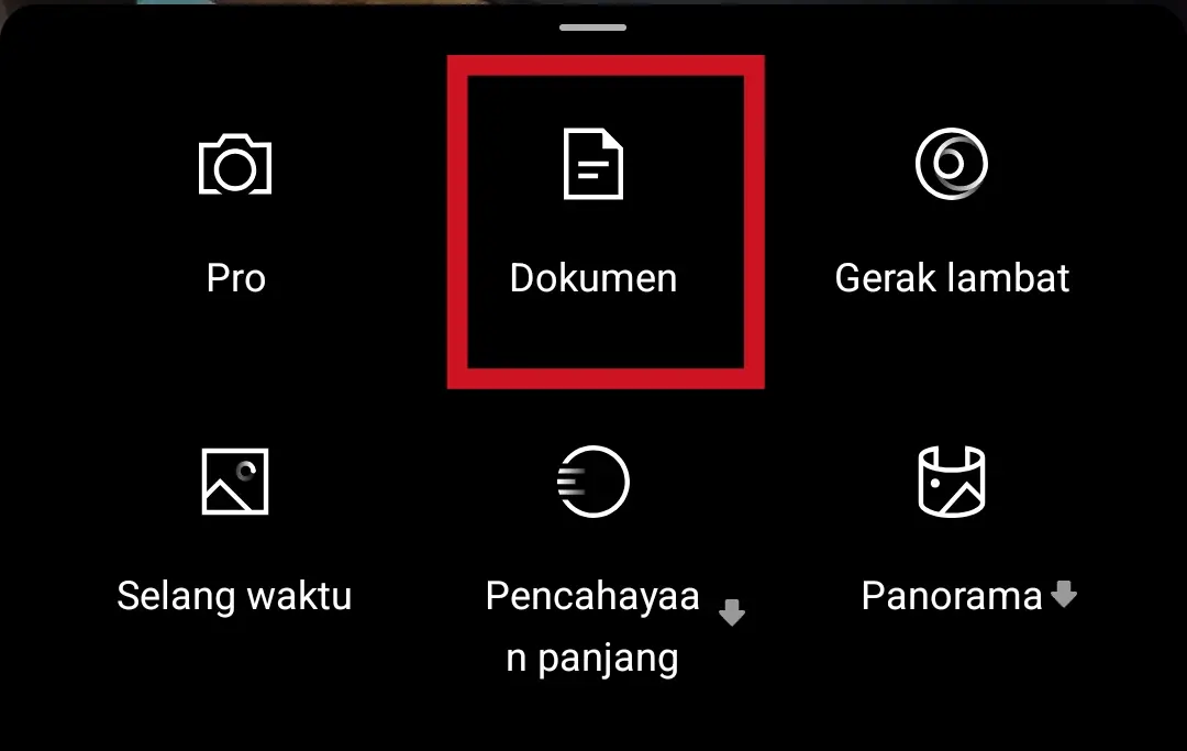 fitur scan dokumen di hp Poco